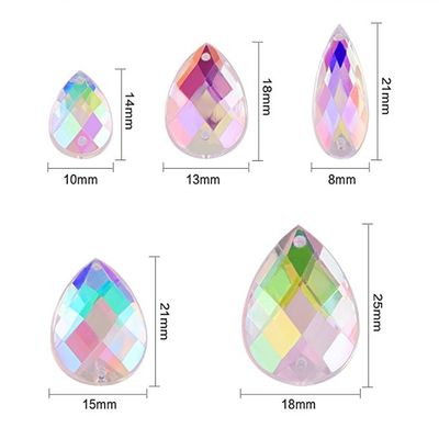 Estremamente brillante su stile di Flatback di forma rotonda dei cristalli di rocca per l'indumento